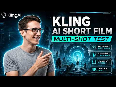 Poster frame: Multi-Shot Sci-Fi Short Film Workflow with Kling 4K and Video Subject