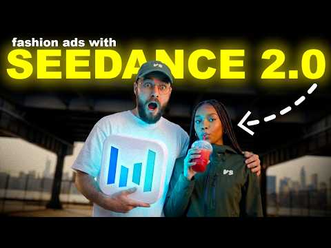 Poster frame: AI Fashion Ad Workflow with Nano Banana Pro, Claude, and Seedance 2.0