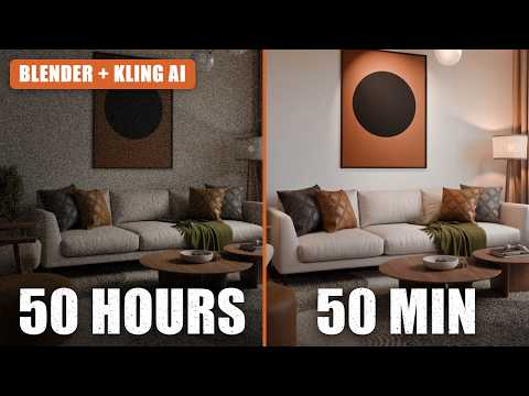Poster frame: Blender stills turned into camera moves with Kling on Higgsfield