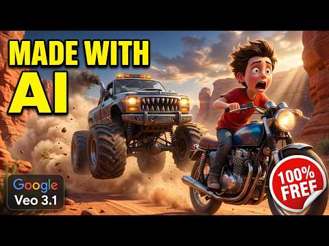 Poster frame: 3D Cartoon Animation Workflow with ChatGPT, Google Vids, and Veo 3.1