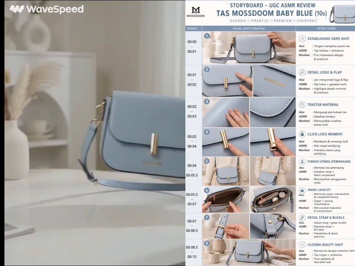 Poster frame: Luxury handbag product ad with GPT Image 2 and Seedance 2.0