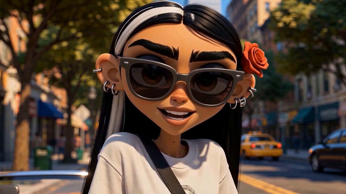 Poster frame: Pixar-style New York music video from a Suno track in Seedance 2.5